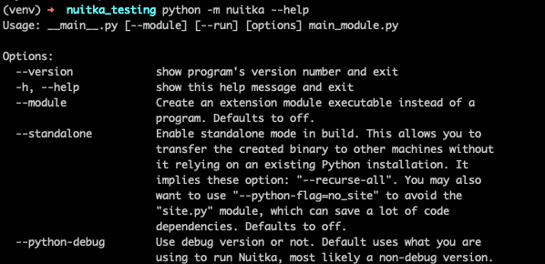 convert python to exe for mac