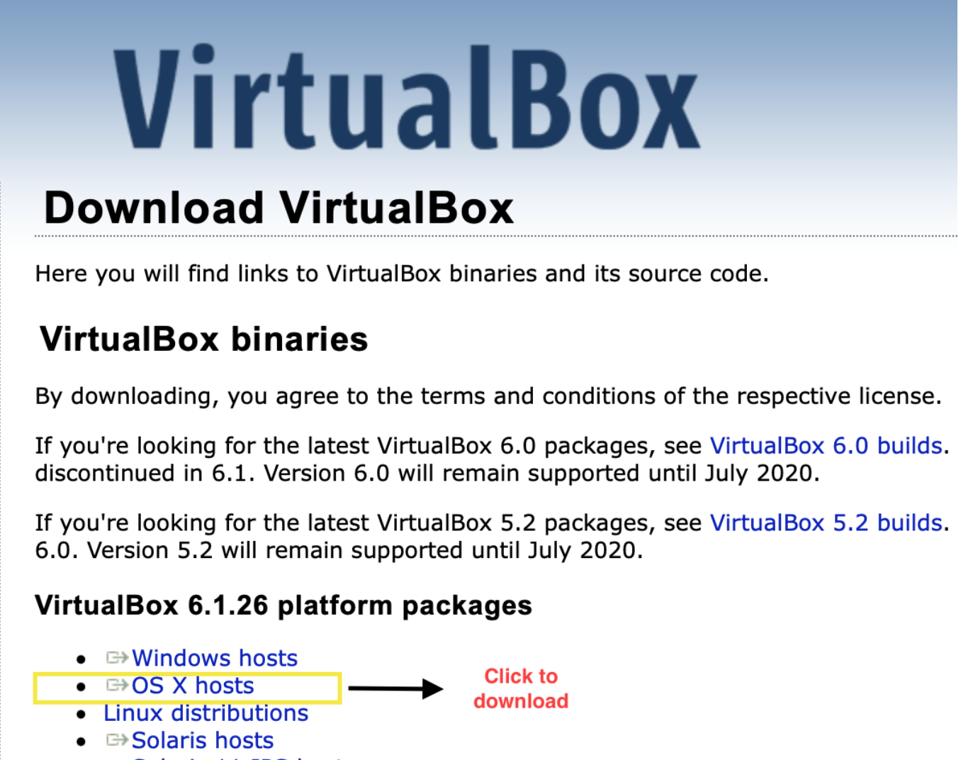 setup windows 10 virtualbox for mac